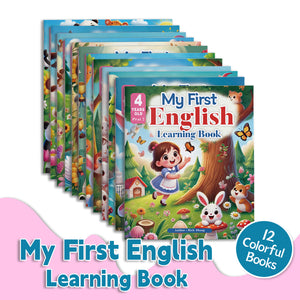 My First English Learning Book - Teach Your Kids English Using Fun Activities