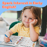Ages 4-7 phonics book for ending sound practice