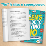 Middle school and high school SEL book for boundaries and self-respect