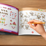 Brain teaser challenge pages for early learning