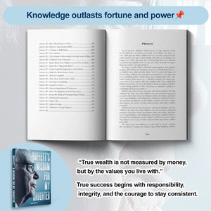 Buffett’s Wisdom for My Daughter, Personal Development and Success Inspiration Book for Young Adults and Adults