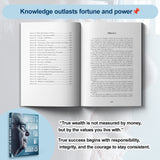 Personal development and success inspiration book for young adults and adults