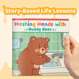 Ages 3-6 handwashing book for healthy hygiene habits
