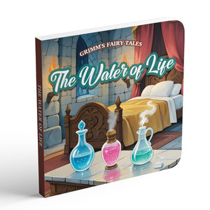 The Water of Life classic fairy tale picture book cover for kids