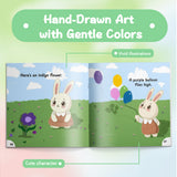 Ages 2-5 colors book for screen-free preschool practice