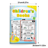 Early reading activity book with picture clues and color word practice