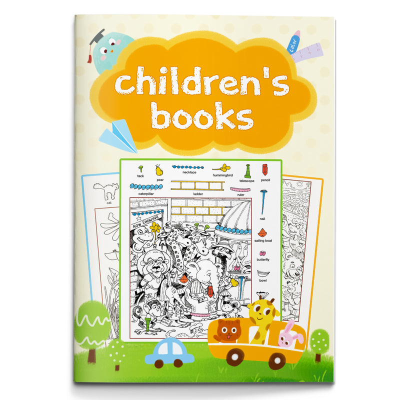 Find and Color Hidden Picture Search cover