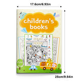 Hidden picture search and coloring workbook for kids