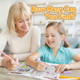 Find and Color: Hidden Picture Search product image 6 showing printed book details for screen-free reading and learning