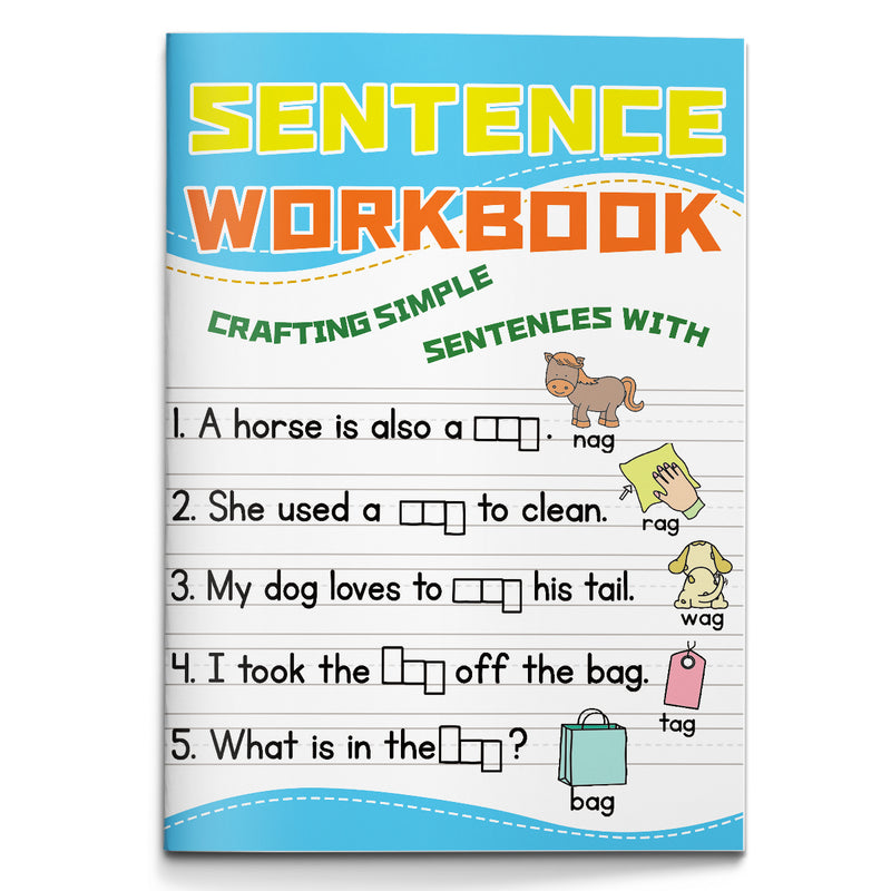 Sentence Workbook for Early Writing Practice cover
