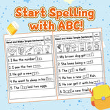 Children's sentence building activity book