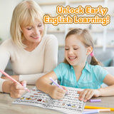 Sentence Workbook for Early Writing Practice product image 6 showing printed book details for screen-free reading and learning