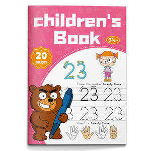 Number Early Learning Workbook ages 3 plus cover