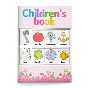 Alphabet and Vocabulary Early Learning Workbook cover