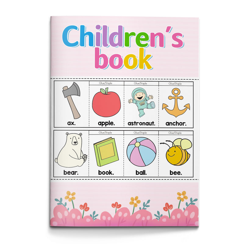 Alphabet and Vocabulary Early Learning Workbook cover