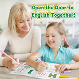 Alphabet Preschool Workbook for Pre-K product image 6 showing printed book details for screen-free reading and learning