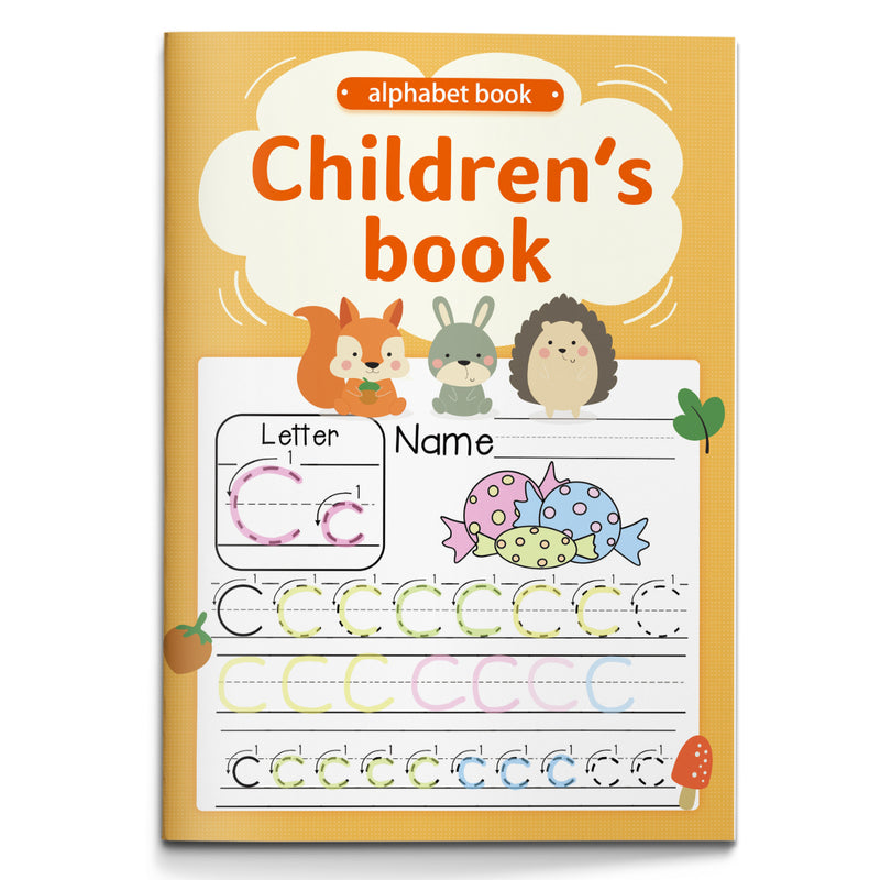 Letter Tracing Workbook for Early Handwriting cover