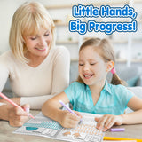 Letter Tracing Workbook for Early Handwriting product image 6 showing printed book details for screen-free reading and learning