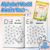Ages 3-6 alphabet recognition book for visual discrimination