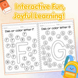 Children's alphabet activity workbook