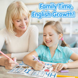 Letter Activity Sheet Workbook product image 6 showing printed book details for screen-free reading and learning