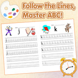 Children's lowercase writing practice book