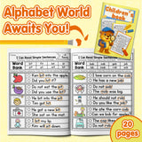 Ages 4-7 CVC phonics workbook for literacy development