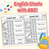 Children's sound blending activity book