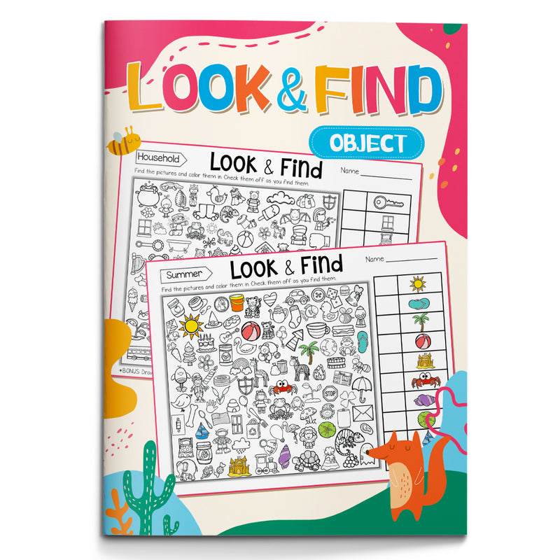 Look and Find Objects and Everyday Themes cover