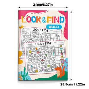 Objects and everyday themes activity workbook for kids