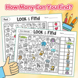 Children's visual discrimination activity book