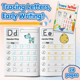 Ages 3-6 alphabet tracing workbook for early literacy