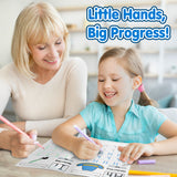 Trace Letter Alphabet Worksheets product image 6 showing printed book details for screen-free reading and learning