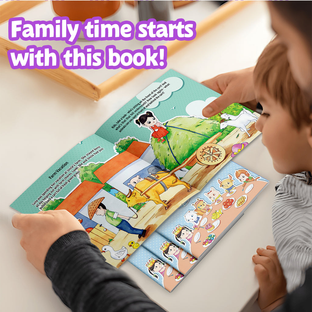 Little Thinkers: Hide and Seek product image 6 showing printed book details for screen-free reading and learning