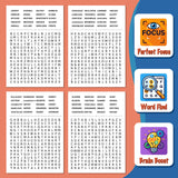 Swear 'N' Search Funny Word Search for Adults product image 6 showing printed book details for screen-free reading and learning