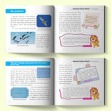 Printed STEM book for feathers flight habitats and wildlife vocabulary