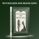 Printed holiday fantasy storybook with magical Nutcracker illustrations