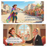 Printed Pied Piper story book for vocabulary comprehension and family reading