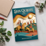 Don Quijote Parte 1 Spanish Edition by Miguel de Cervantes product image 7 showing printed book details for screen-free reading and learning