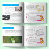 Printed science book for inventions machines and modern technology vocabulary