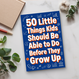 50 Little Things Kids Should Do Before They Grow Up product image 7 showing printed book details for screen-free reading and learning
