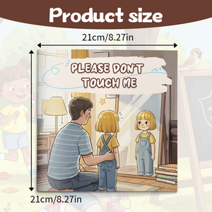 Children's personal safety book about body boundaries, consent, and trusted adults