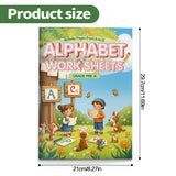Alphabet Handwriting Workbook for Kids, Early Letter Practice Book with Trace and Write Activities, Beginning Sound Recognition, Picture Clues, and Fun Preschool Literacy Learning