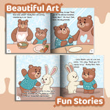 Printed preschool social skills storybook with Buddy Bear