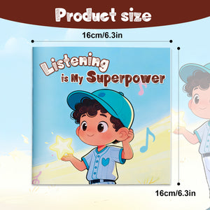 Children's social-emotional book about listening, communication skills, and respect
