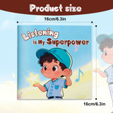 Children's social-emotional book about listening, communication skills, and respect