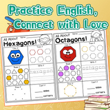 Screen-free tracing workbook for circles squares triangles and rectangles
