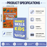 Kids Entrepreneurship and Financial Skills 2-Book Set physical printed book set image 3, bundle ISBN 9798904664879