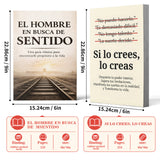 Spanish Meaning and Positive Mindset 2-Book Set printed book set detail image, image 3, bundle ISBN 9798904663315