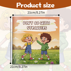 Children's personal safety book about stranger awareness, saying no, and trusted adults